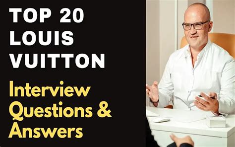 interview louis vuitton|louis vuitton questions and answers.